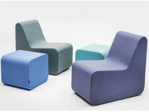 Sofa modular de diseño, Celoo purpura