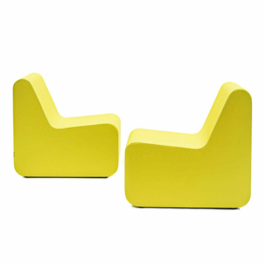 Sofa modular de diseño, Celoo amarillo