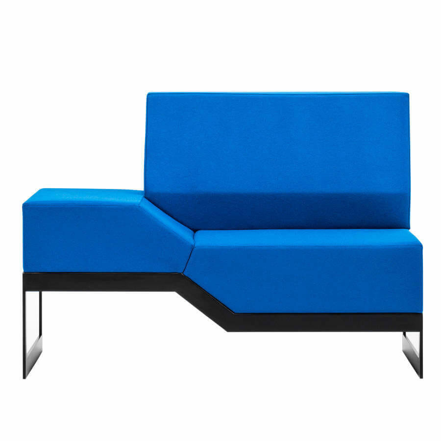 Sofa modular de diseño, Belong azul